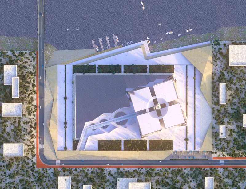 Waterfront Cultural Centre — Lit site plan
