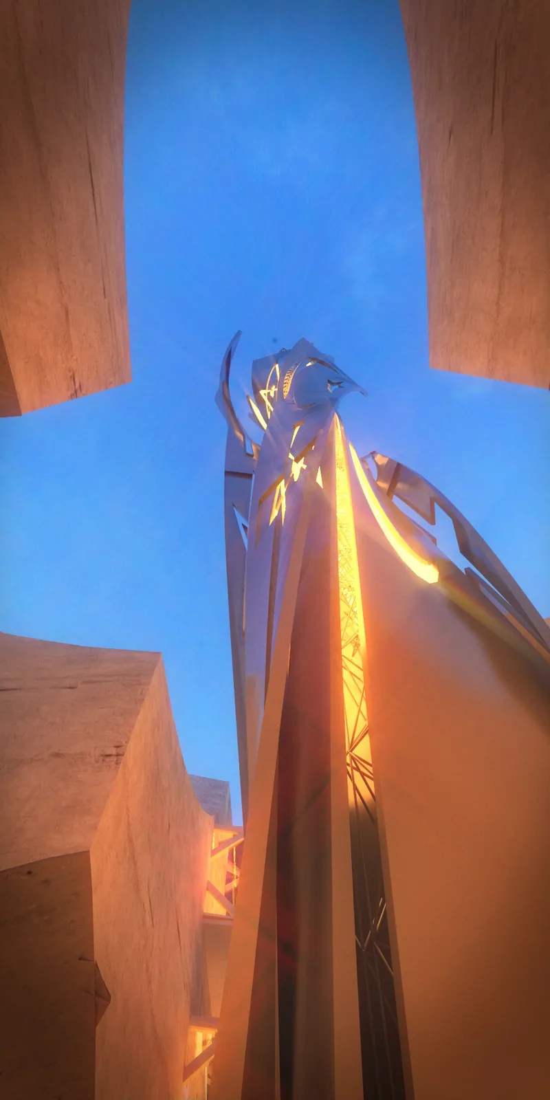 Waterfront Cultural Centre — Tower detail